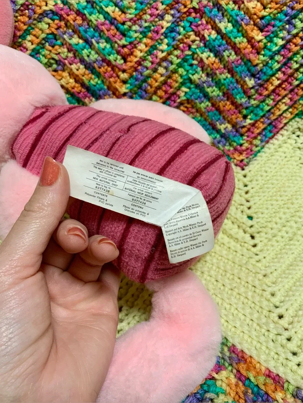 Disney Store Piglet Plush Toy 13